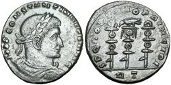 Ancient Coins - Constantine I Æ Nummus. Rome, AD 312-313.