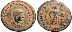 Ancient Coins - Constantine II. As Caesar, AD 316-337. Bold example !!!