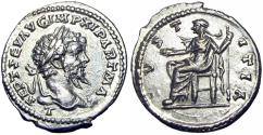 Ancient Coins - Septimius Severus. AD 193-211. , well centered .