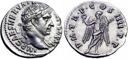 Ancient Coins - TRAJAN. 98-117 AD.AR Denarius.