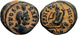Ancient Coins - Festival of Isis. Time of Maximinus II. AD 310-313.