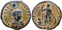 Ancient Coins - Arcadius. AD 383-408. Æ 25mm (5.18 g). Thessalonica mint. Struck AD 383-392.