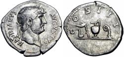 Ancient Coins - Hadrian. 117-138 AD. Denarius.