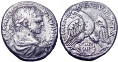 Ancient Coins - Biblical, Decapolis. Gadara. Caracalla. AD 198-217. AR Tetradrachm 