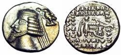 Ancient Coins - KINGS of PARTHIA. Phraates IV. 38-2 BC. AR Drachm 3.04 gm).