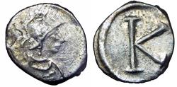 Ancient Coins - CONSTANTINOPOLIS. AR. Struck under Justinian I, 530 AD
