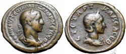 Ancient Coins - EGYPT, Alexandria. Severus Alexander, with Julia Mamaea. AD 222-235.