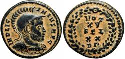 Ancient Coins - Licinius I AD 308-324. Struck AD 320. Rome, Extremely rare .