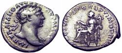 Ancient Coins - Roman Imperial Trajan (98-117). AR Denarius (2.92 g). Rome
