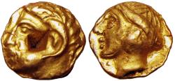 Ancient Coins - KYRENAICA. Kyrene. AV 1/10 Stater.