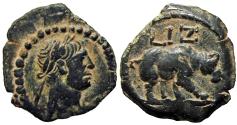 Ancient Coins - EGYPT, Alexandria. Trajan. AD 98-117. Stunning details.