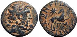 Ancient Coins - The "Star of Bethlehem Coin" Bronze; SYRIA, Seleucis and Pieria. Antioch. Augustus. 27 BC-AD 14.