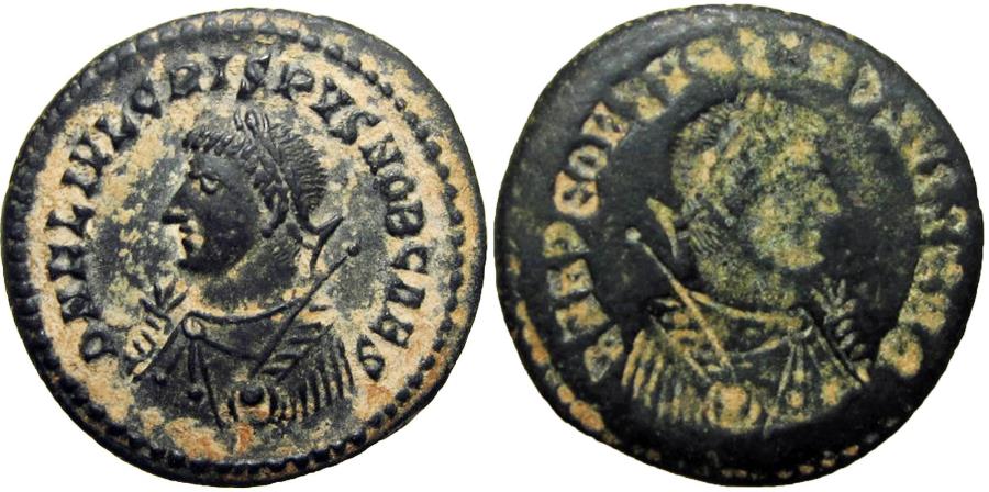 Licinius II (son of Licinius I), as Caesar, An interesting and very