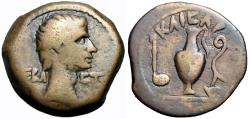 Ancient Coins - ROMAN EGYPT. Alexandria. Augustus. 27 B.C. - A.D. 14.; Seldom seen. Scarce.