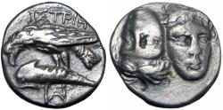 Ancient Coins - Moesia. Istrus circa 400-300 BC.