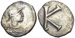 Ancient Coins - CONSTANTINOPOLIS. AR Third Siliqua.