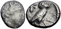 Ancient Coins - PHILISTIA (PALESTINE), Gaza ('Azah) (?). Mid 5th century-333 BC.