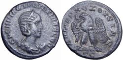 Ancient Coins - SYRIA, Seleucis and Pieria. Antioch. Herennia Etruscilla. Augusta, AD 249-251. Rare.