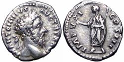 Ancient Coins - Marcus Aurelius AR Denarius. Rome, AD 173-174.