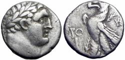 Ancient Coins - PHOENICIA, Tyre. 126 BC - 65 AD. AR Didrachm ­ Half Shekel , Very rare issue.