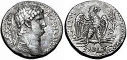 Ancient Coins - Nero AR Tetradrachm. Antioch, AD 63.
