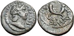 Ancient Coins - SYRIA, Decapolis. Gadara. Nero. AD 54-68.