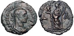 Ancient Coins - Maximianus AE Tetradrachm, AlexandriaMaximianus Herculius (286-305 AD).