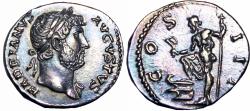 Ancient Coins - Hadrian. AD 117-138. stunning bold, toned example.