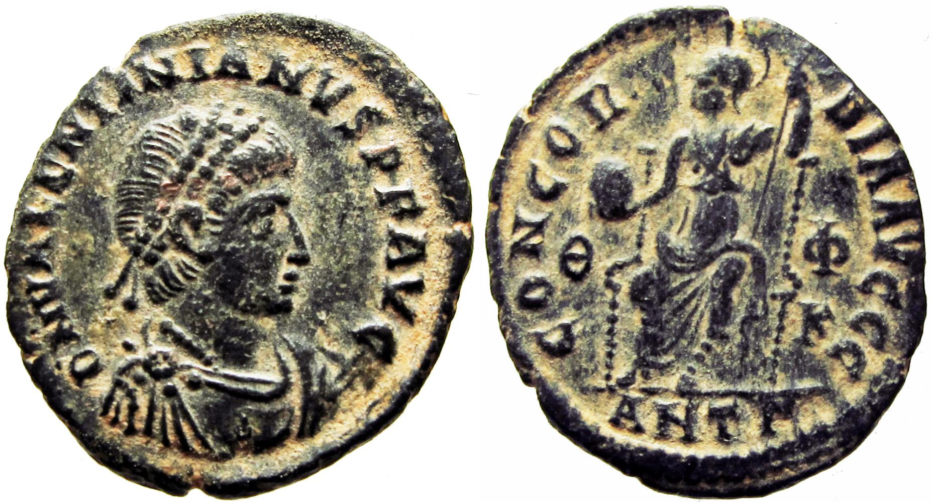 VALENTINIAN II. 375-392 AD. Æ | Roman Imperial Coins