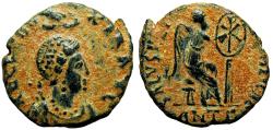Ancient Coins - Aelia Eudoxia. Augusta, AD 400-404. Æ