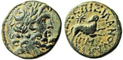 Ancient Coins - SYRIA, Seleukis and Pieria. Antioch. Autonomous issues. Year 42 of the Actian Era (AD 11/12). Æ