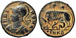 Ancient Coins - ROME COMMEMORATIVE. Æ Follis