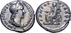 Ancient Coins - SABINA, wife of Hadrian. 117 - 136 A.D.