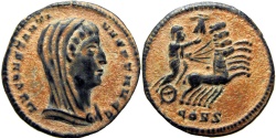 Ancient Coins - Divus Constantine I. Died AD 337. struck on board flan with Natural patina !!!