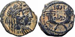 Ancient Coins - NABATAEA. Rabbell II, with Gamilat. AD 70-106.