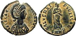 Ancient Coins - Aelia Flaccilla. Augusta, AD 379-386/8.