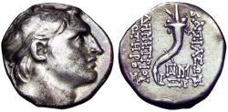 Ancient Coins - Demetrios I AR Drachm. (4.29g)Antioch min