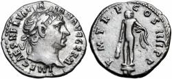 Ancient Coins - TRAJAN. 98-117 AD. AR Denarius.