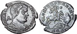 Ancient Coins - Magnentius. AD 350-353. Æ Centenionalis .