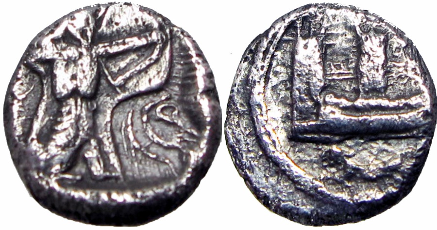 Ancient Coins - Phoenicia, Sidon. 410- 400 B.C.