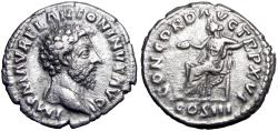 Ancient Coins - Marcus Aurelius. AD 161-180.