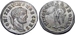 Ancient Coins - Constantius I, as Caesar, Æ Nummus. Rome, AD 299.
