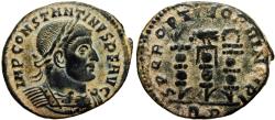 Ancient Coins - Constantine I. A.D. 307/10-337. Unique and unpublished !!!