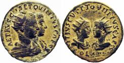 Ancient Coins - Palestine , Aelia Capitolina (Jerusalem). Herennius Etruscus and Hostilian. As Caesars, 250-251 CE.