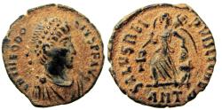 Ancient Coins - Theodosius I. AE4. Antioch. 383-392 AD.