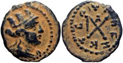Ancient Coins - Babylonia, Seleukeia ad Tigrim Æ 16mm. First century AD. Very Rare; seemingly no others on CoinArchives.