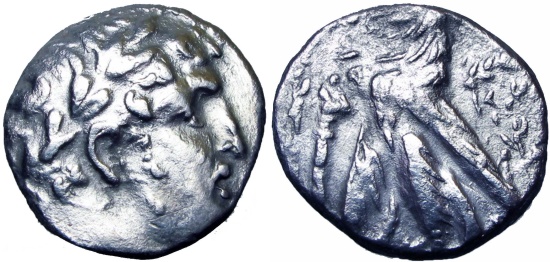 PHOENICIA, Tyre. 126/5 BC-AD 65/6. AR Shekel, JUDAS' 30