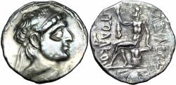 Ancient Coins - KINGS of CHARACENE. Apodakos. Circa 110/09-104/03 BC.