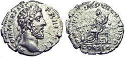 Ancient Coins - Commodus. AD 177-192. AR