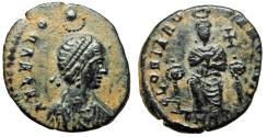 Ancient Coins - Aelia Eudoxia. Augusta, AD 400-404. Æ